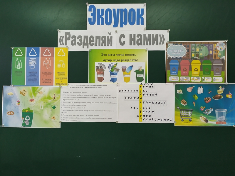 Уроки в рамках проекта «Вместе сохраним природу Дона для будущих поколений!» на тему «Разделяй с нами».
