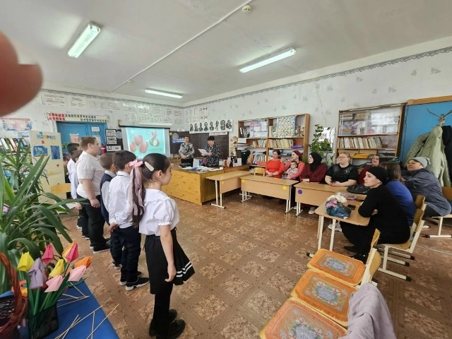 Праздничный утренник, посвященный Международному женскому дню.